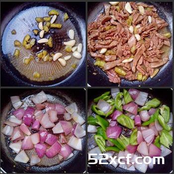 洋葱炒腰花的做法