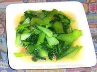 清炒蒜香青江菜做法