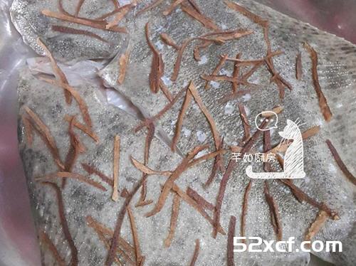 陈皮清蒸比目鱼的做法