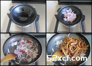 酱爆鱿鱼丝的做法